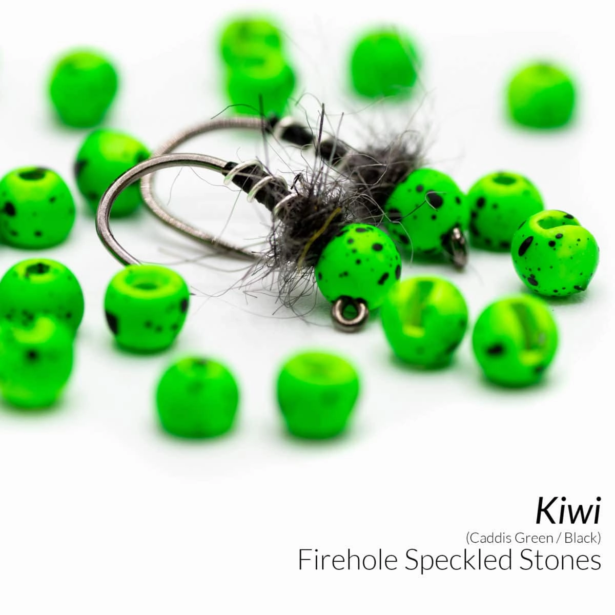 Firehole Round Speckled Tungsten Stones