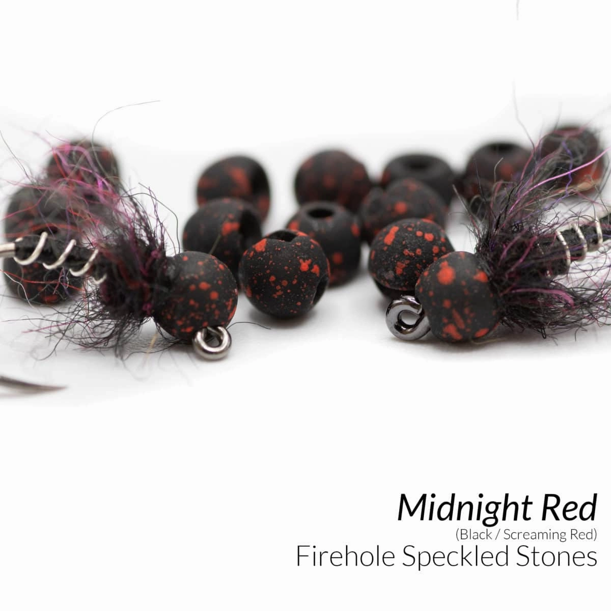 Firehole Round Speckled Tungsten Stones