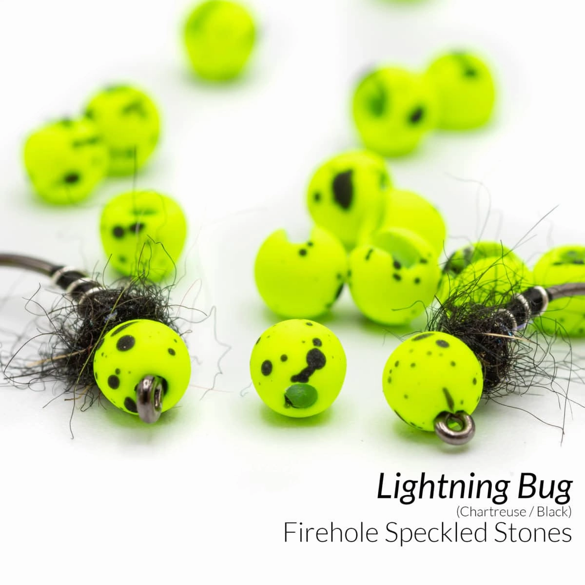 Firehole Round Speckled Tungsten Stones
