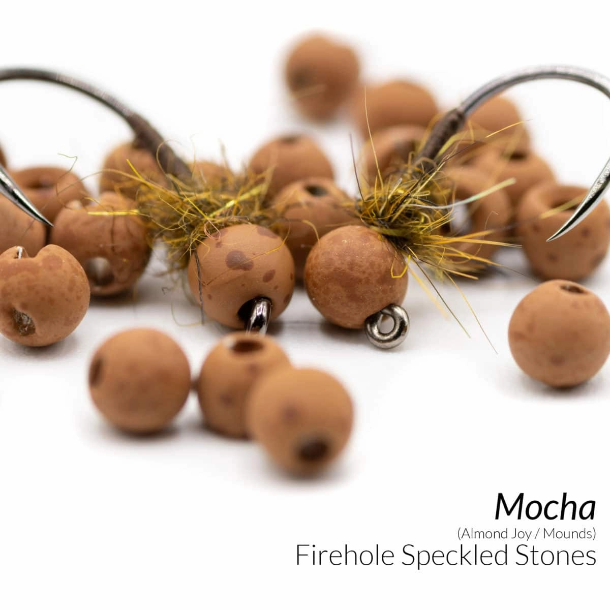 Firehole Round Speckled Tungsten Stones
