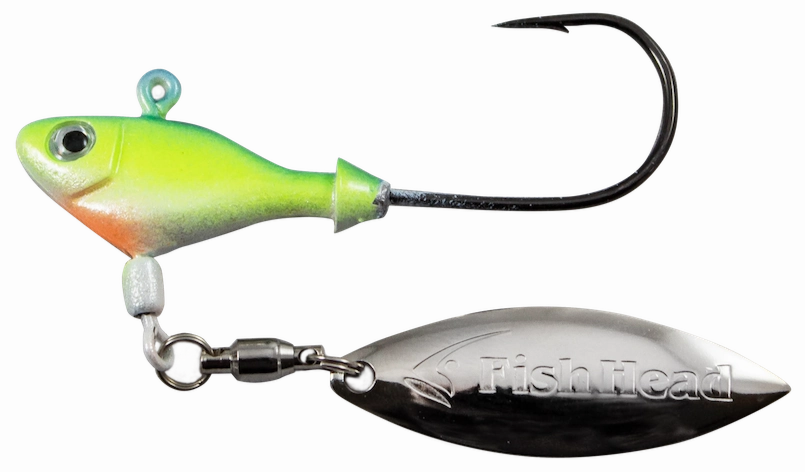 Fish Head Spin Underspin Jig