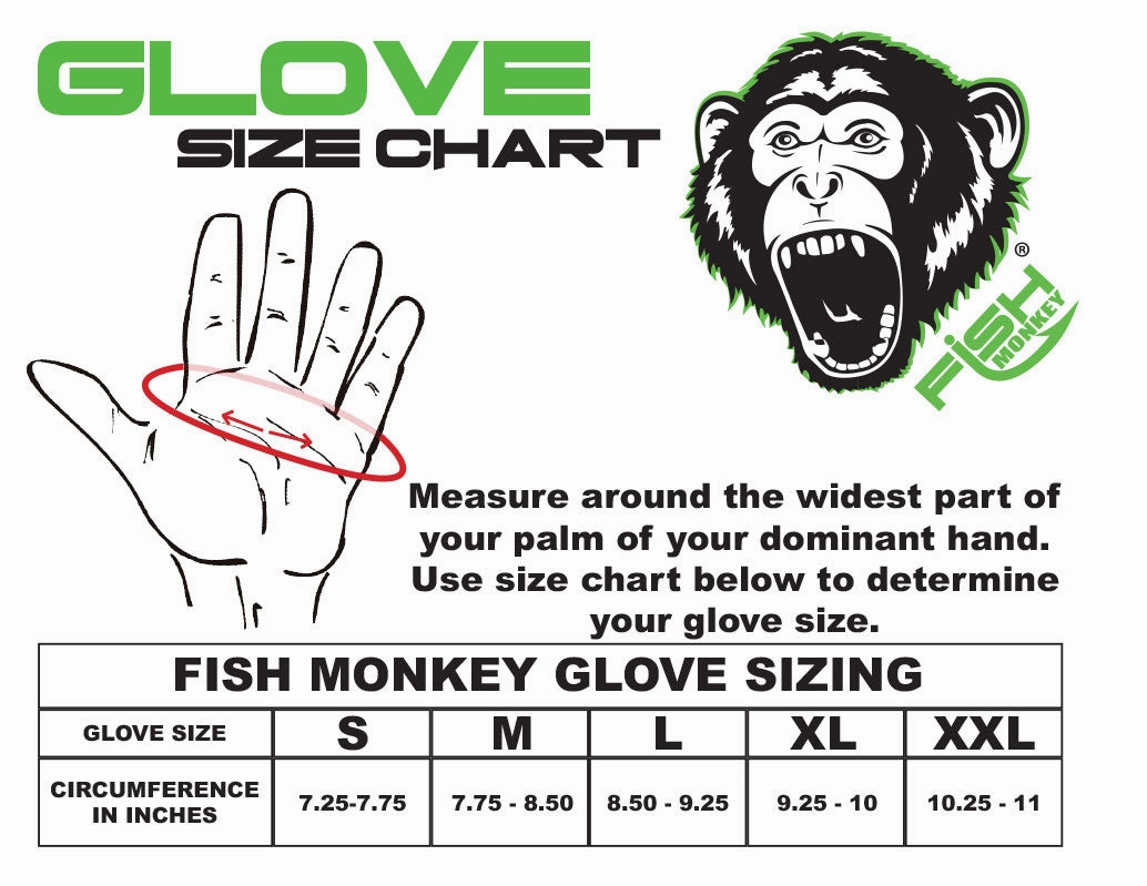 Fish Monkey Free Style Custom Fit Gloves