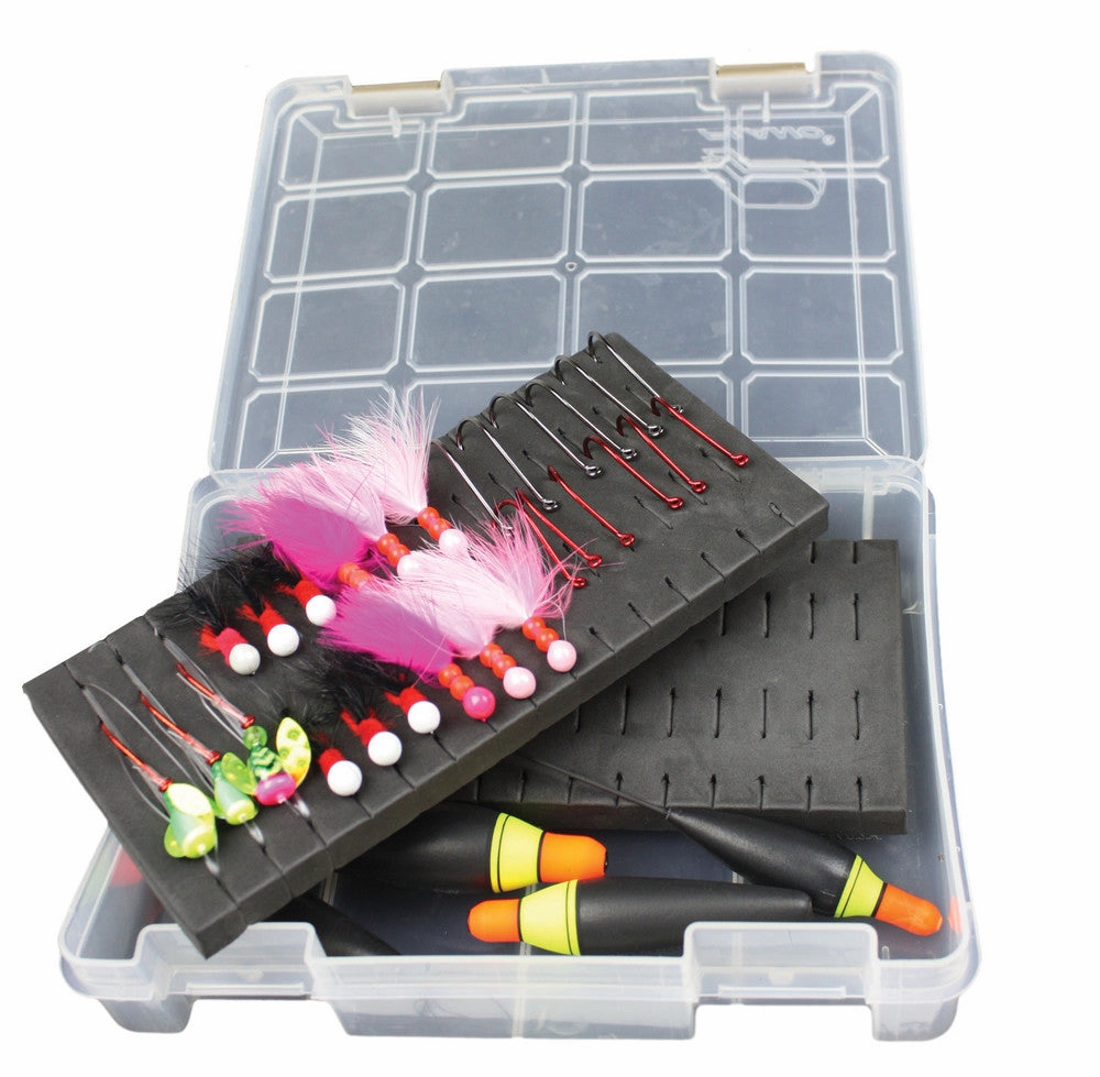 FishEng Jig and Leader Board - Black Foam Leader Board