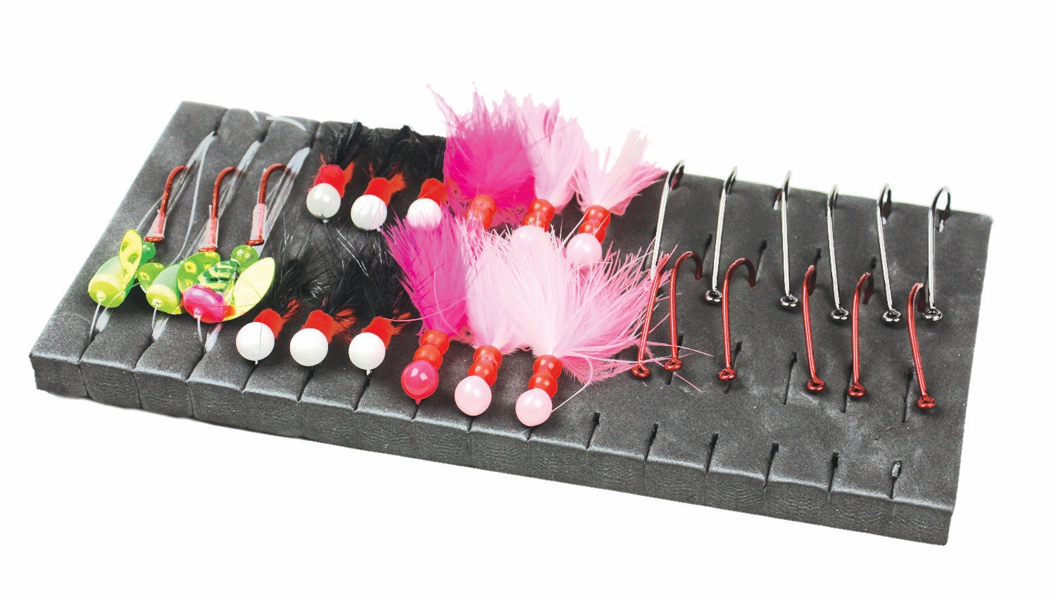 FishEng Jig and Leader Board - Black Foam Leader Board