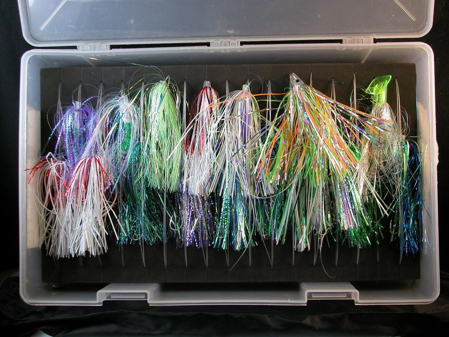 FishEng Jig and Leader Board - Black Foam Leader Board