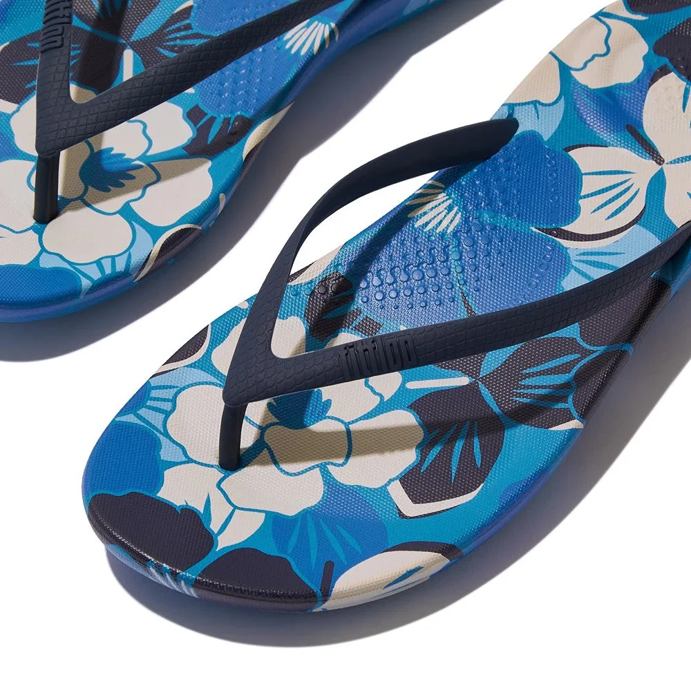 Ergonomic Sole Fitflop Iqushion Blossom Flip Flops