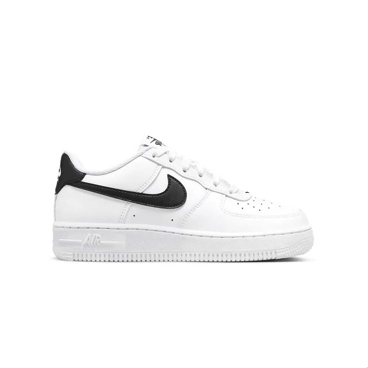 Supportive Footwear Easy On/Off Kids Air Force 1 'White Black'