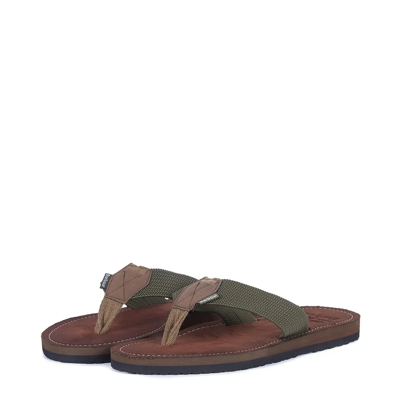 Barbour Toeman Beach Sandal Olive Streetwear Footwear Sustainable