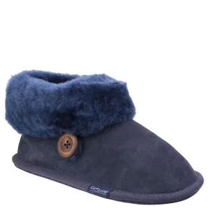 Grippy Soles Memory Foam Cotswold Wotton Sheepskin Bootie