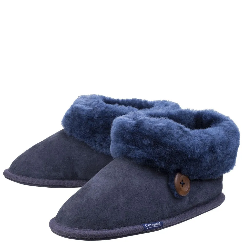 Functional Footwear Flat Feet Shoes Cotswold Wotton Sheepskin Bootie