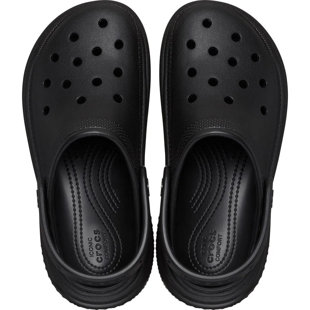 Crocs Unisex Stomp Clog Recycled Materials Leather Shoes