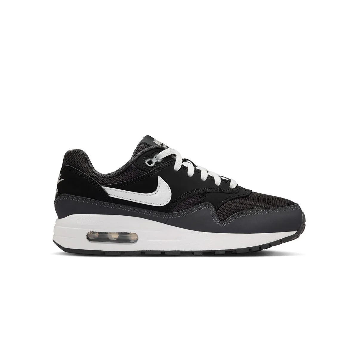 Kids Air Max 1 'Black Anthracite' Odor Resistant
