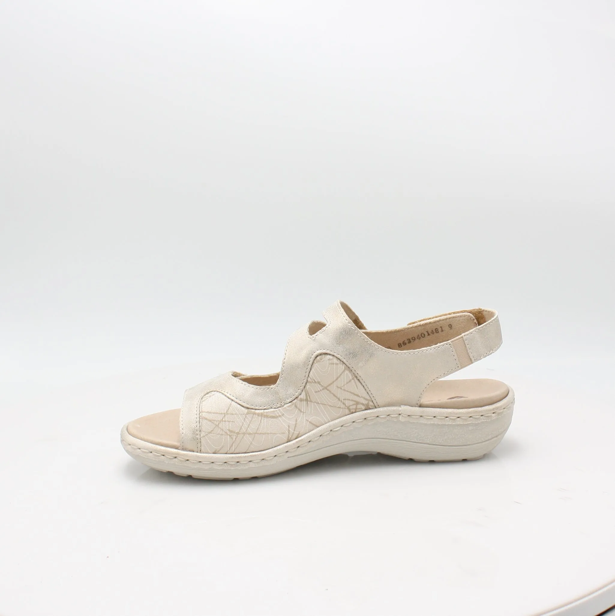 Stable Recycled Materials D7647 Remonte 25 Sandals