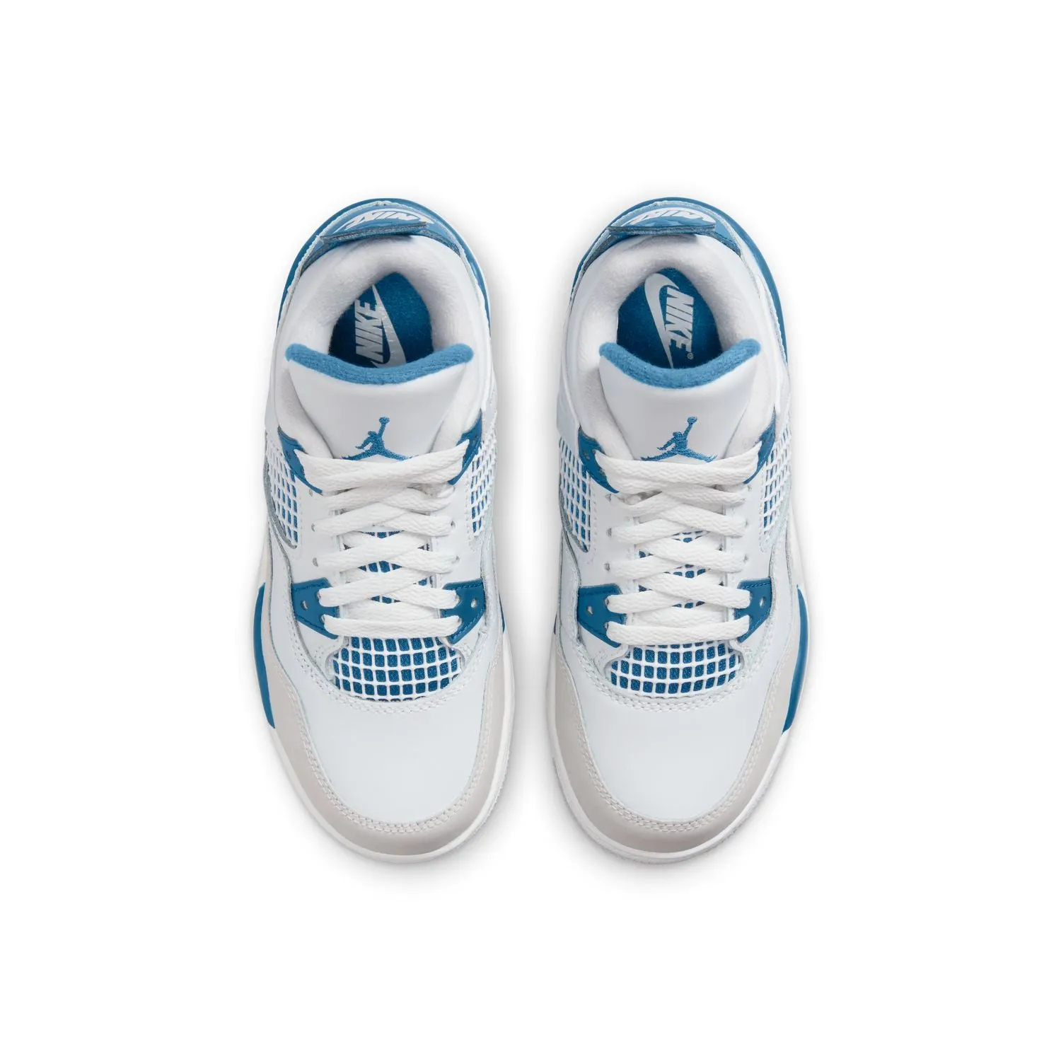 Kids Air Jordan 4 Retro 'Military Blue' Sustainable