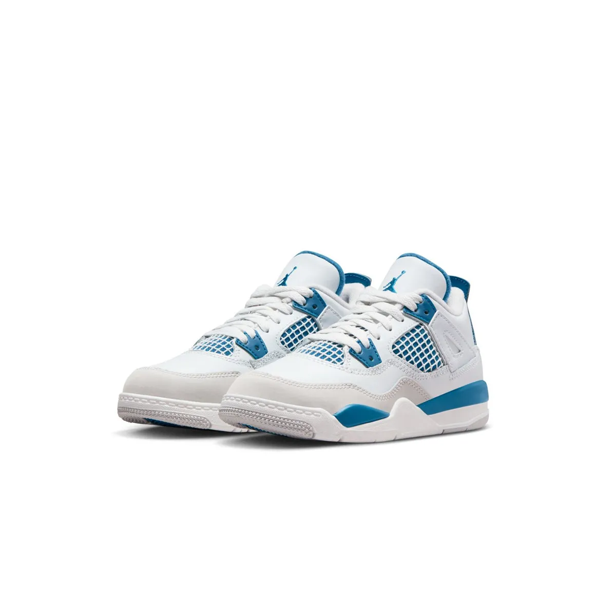 Kids Air Jordan 4 Retro 'Military Blue' Odor Resistant Urban