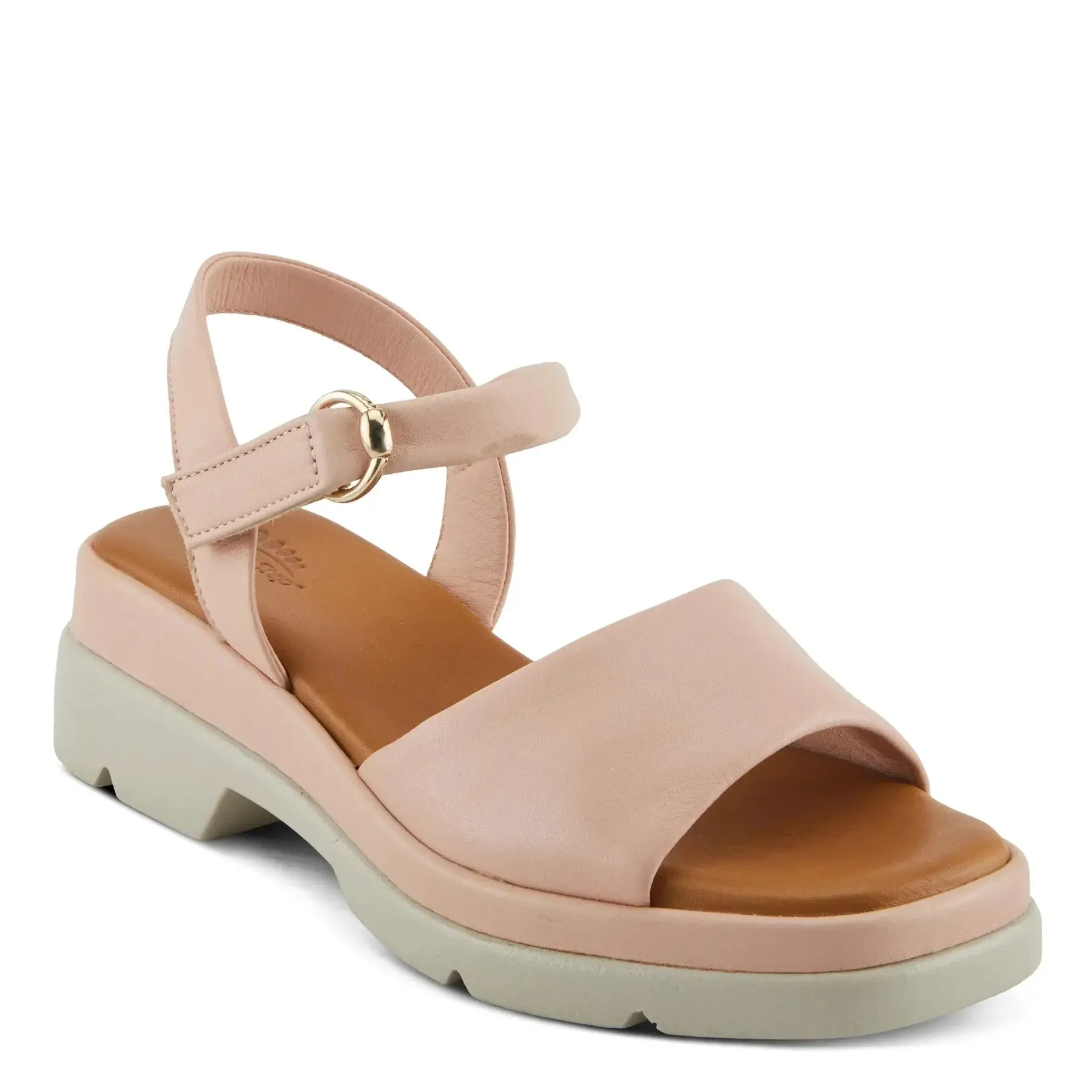 Women'S Spring Step Huntington  Chic Platform Sandals With All-Day Comfort All Day Support Lightweight