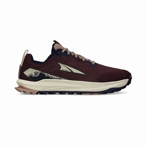 Weather Ready Altra Lone Peak 9  | Maroon | Womens