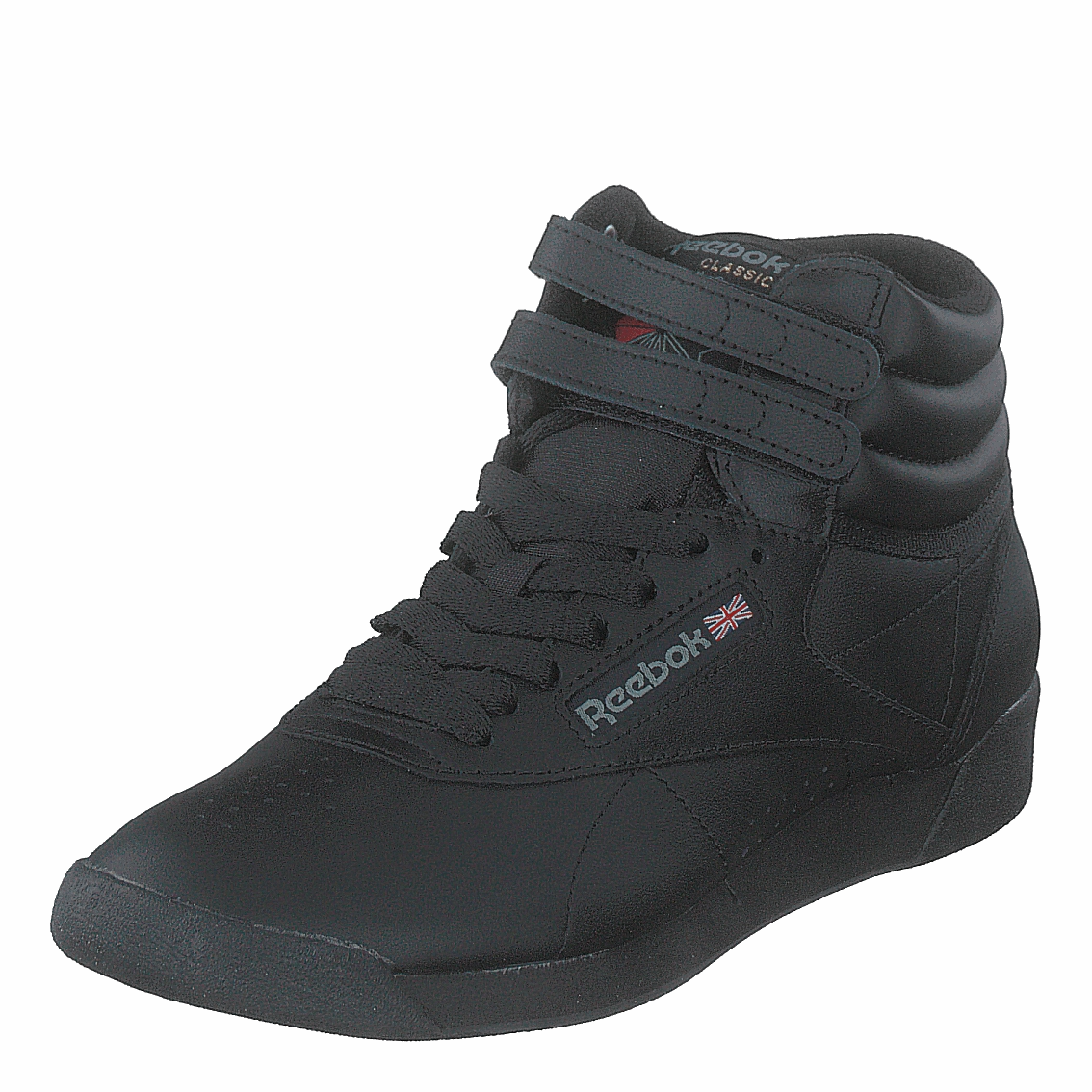 Freestyle High Black Comfort Sole Lightweight Shoes