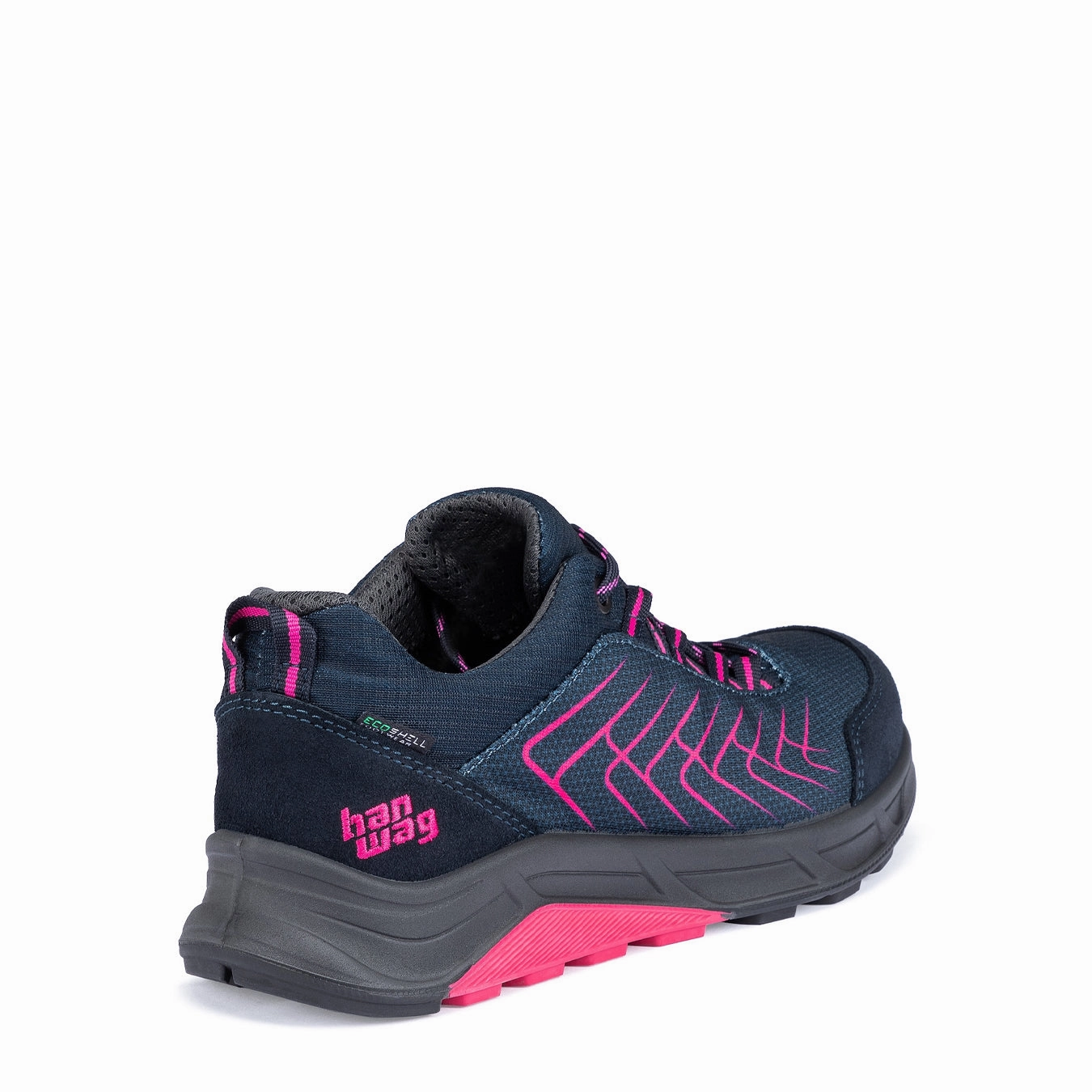 Timeless Hanwag Coastridge Low Lady Es Navy / Pink