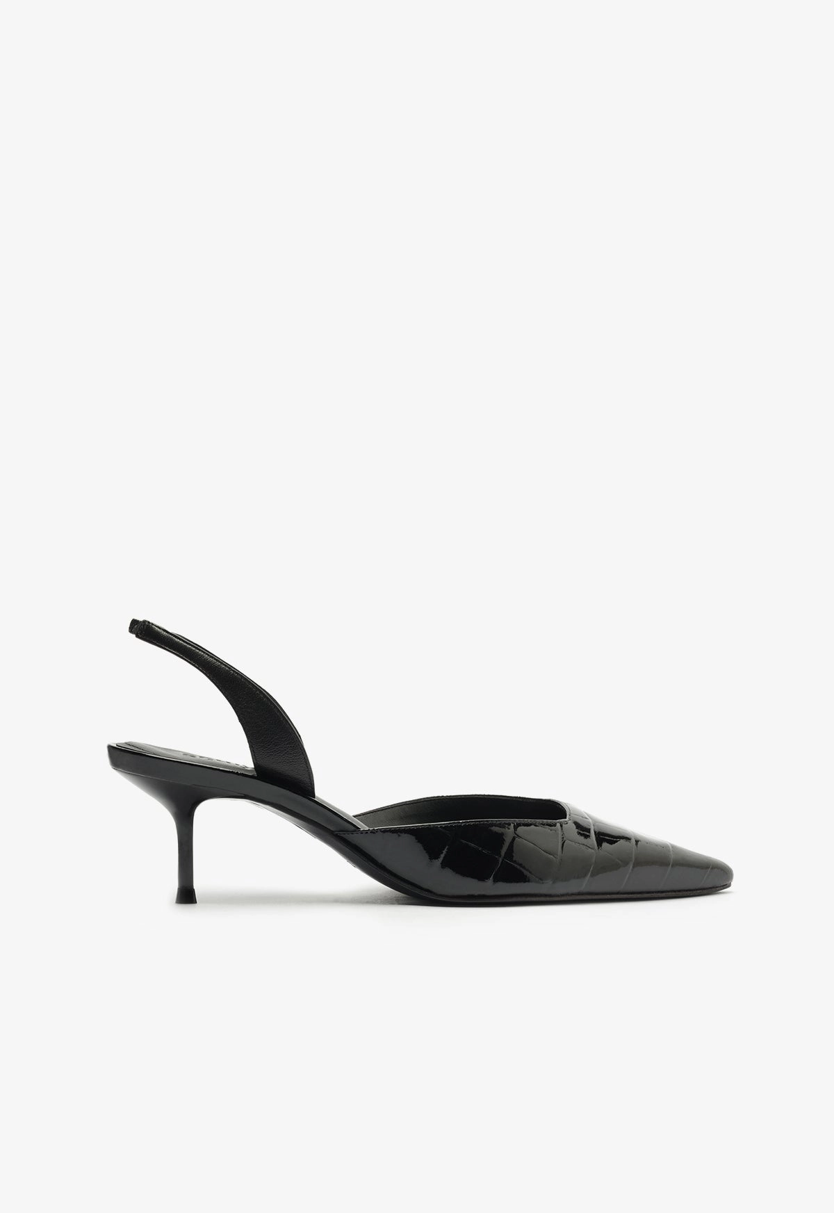 Weather Ready Paola Mid Stiletto Black Pump