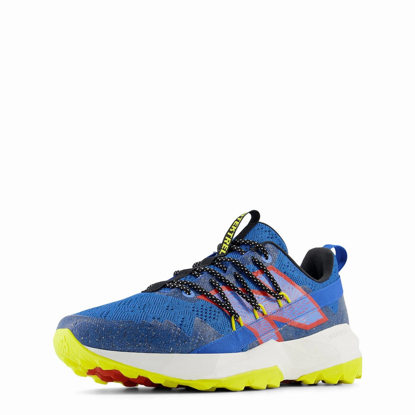 Classic Footwear Supportive Shoes New Balance Tektrel Trainers Blue Oasis / Neo Flame