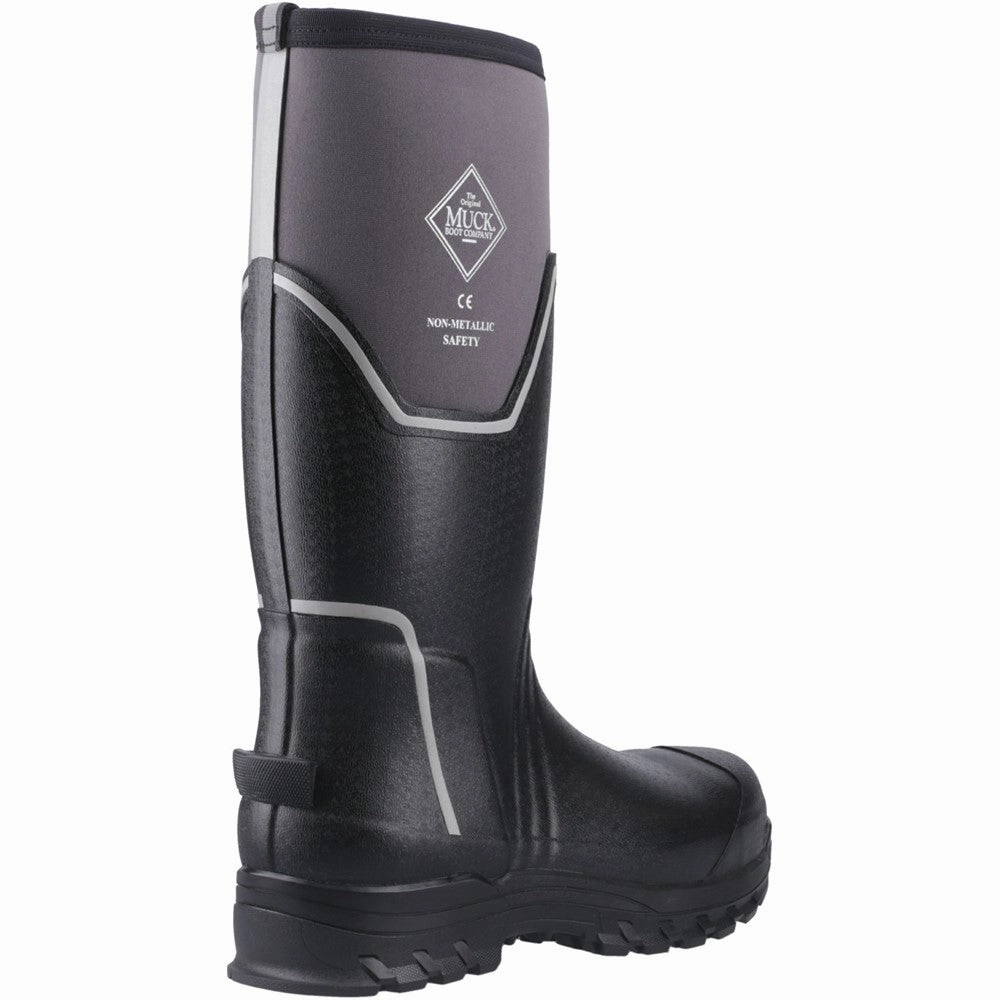 Easy On/Off Muck Boots Grit S5 Safety Wellington