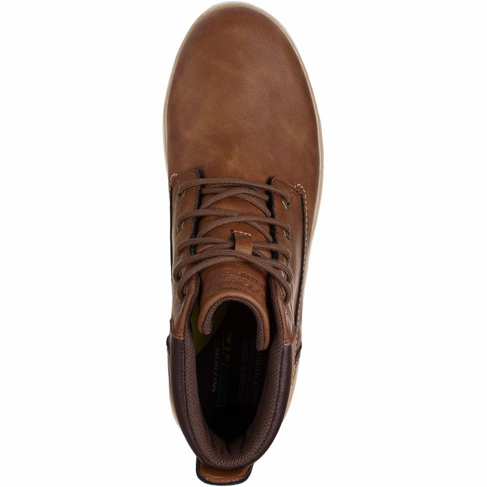 Relaxed Fit Footwear Quick Dry Skechers Garlan Deno Trainers