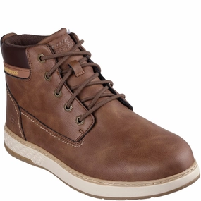 Slip Resistant Waterproof Skechers Garlan Deno Trainers