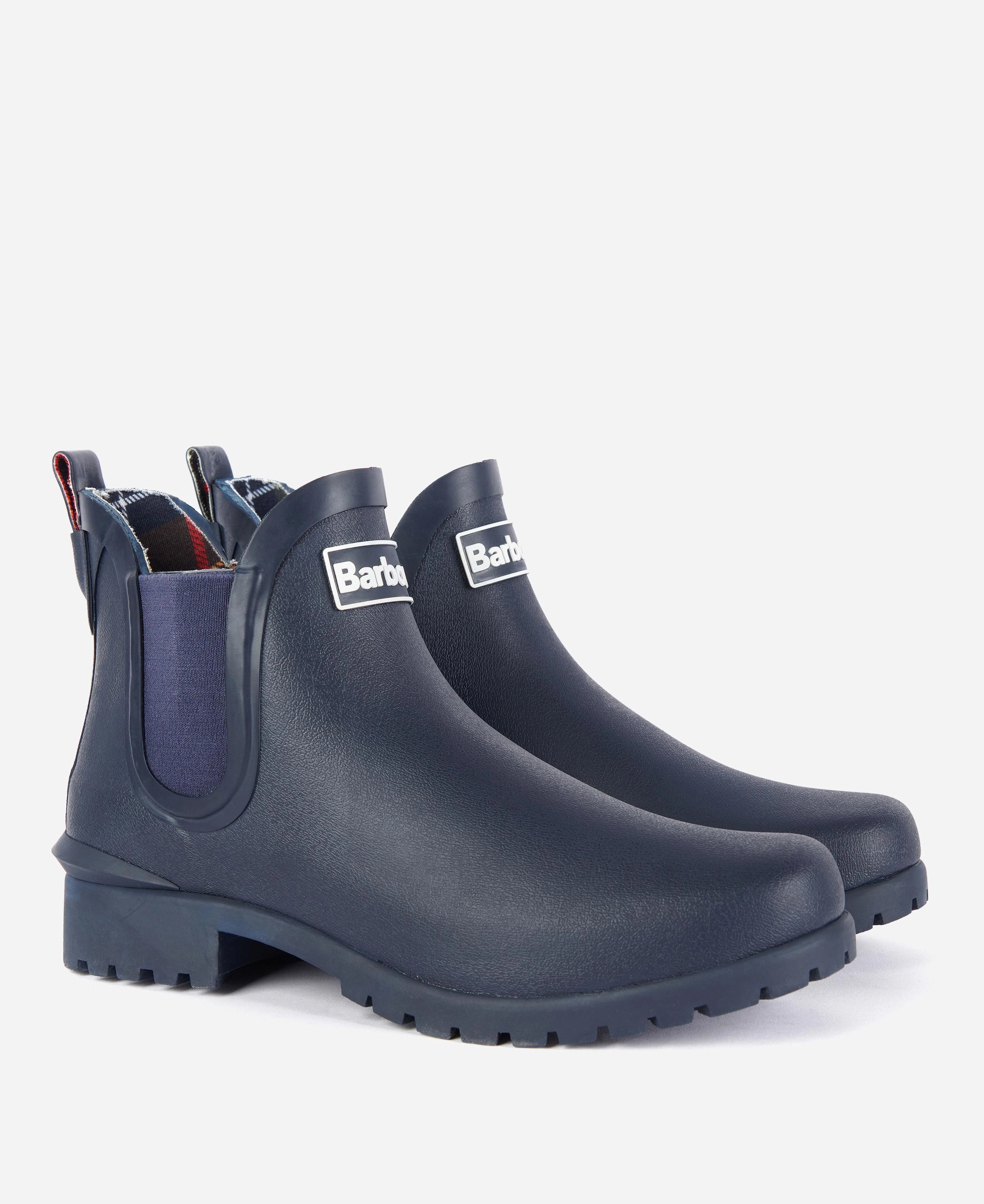 Barbour Women'S Wilton Ankle Wellingtons Boots Navy Lrf0066 Ny11 Durable Shoes Streetwear Footwear