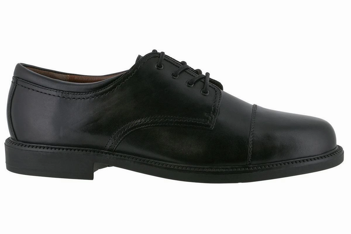 Classic Footwear Dockers Gordon Cap Toe Oxford Black