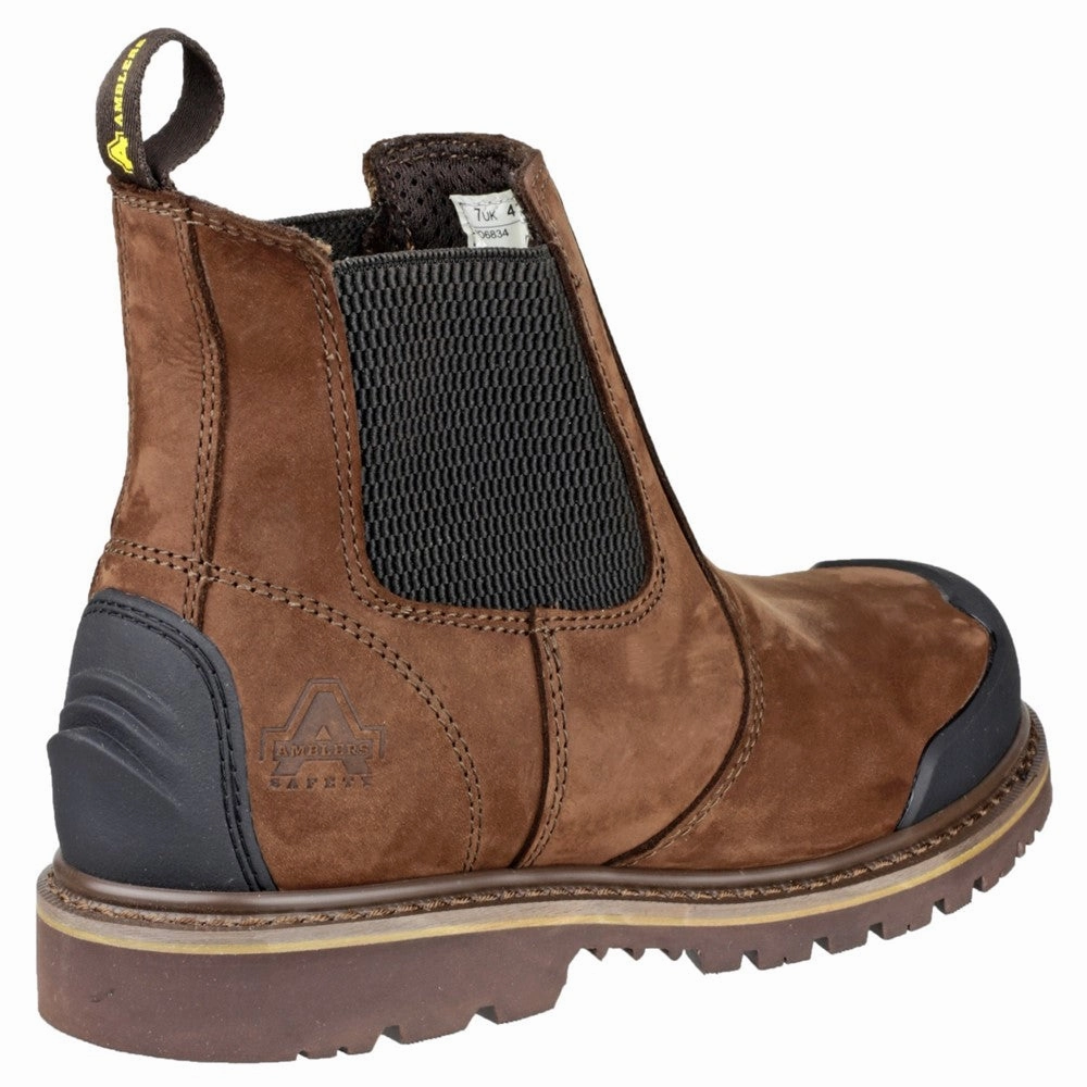 Amblers Safety Fs225 Goodyear Welted Waterproof Pull On Chelsea Safety Boot Minimal Footwear