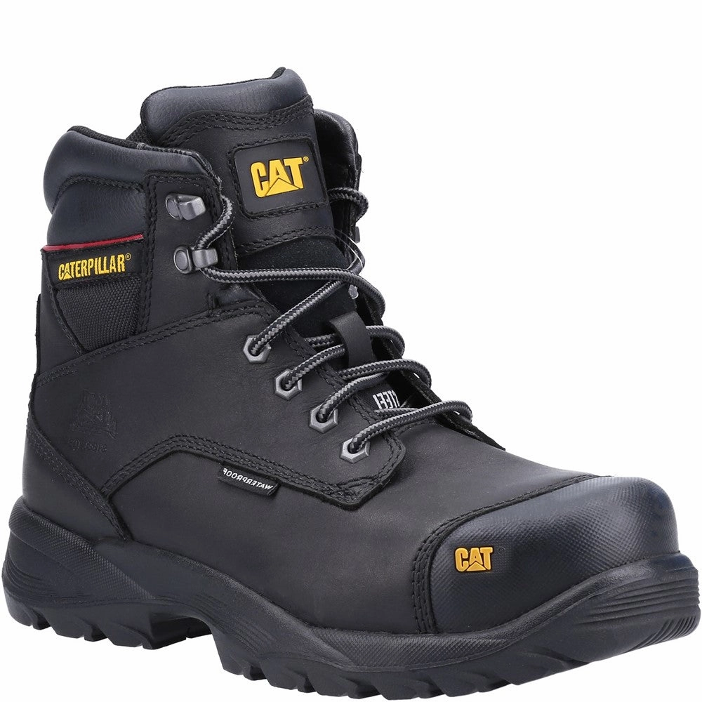 Caterpillar Spiro Waterproof Safety Boot Flat Feet Shoes Sustainable Shoes