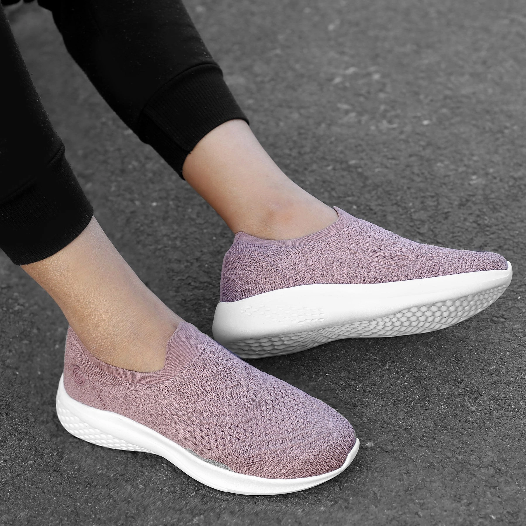 Essential Footwear Everyday Footwear Bacca Bucci Women'S Walker Slip-On Walking Breathable Mesh Sports Shoes Sneakers