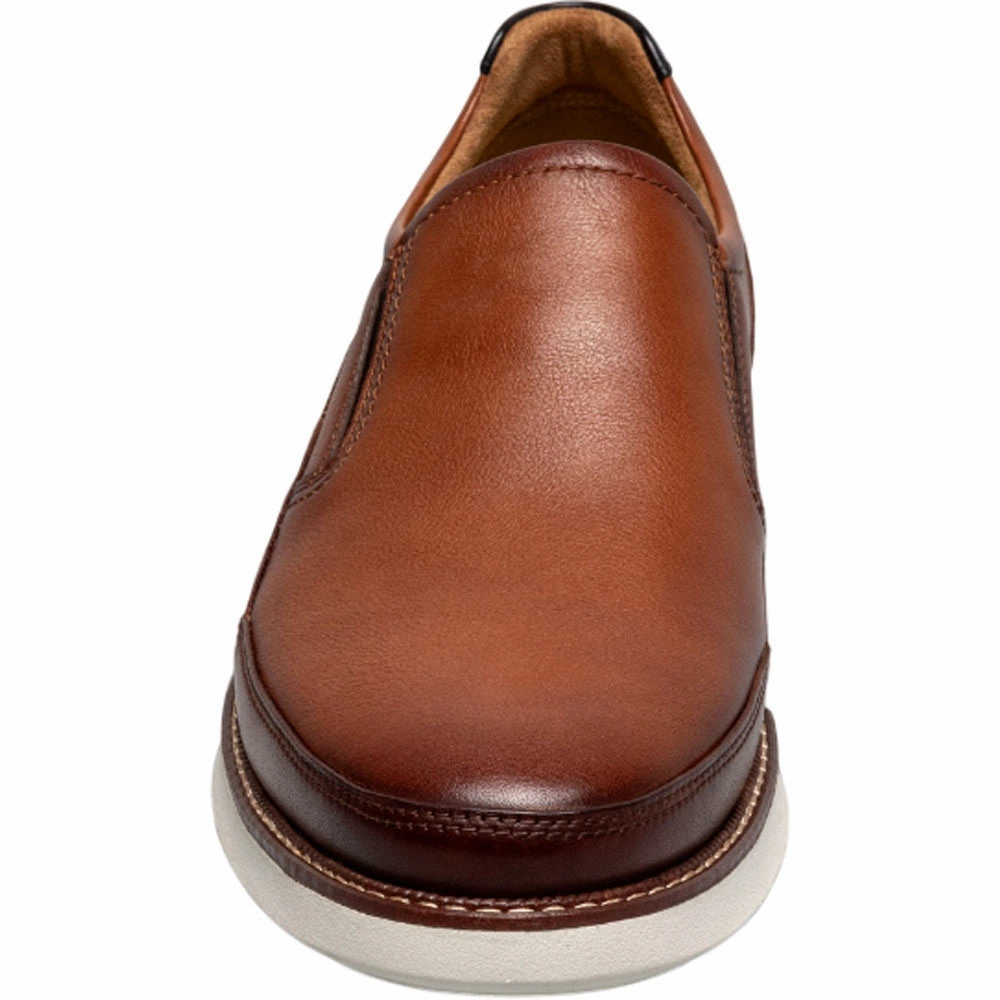 Secure Fit Florsheim Launch Cognac Multi Moc Toe Slip On Men'S Shoes