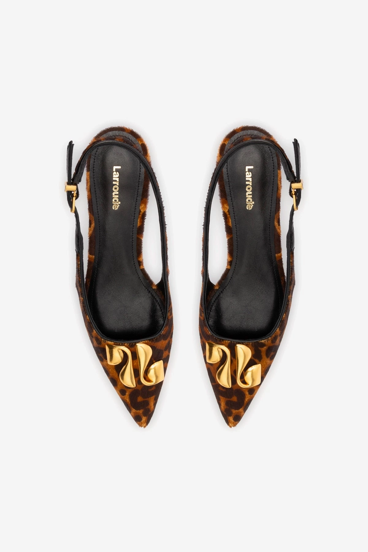 Kaitlan Ll Low Pump In Leopard Print Calf Hair Classic Footwear Comfort Sole