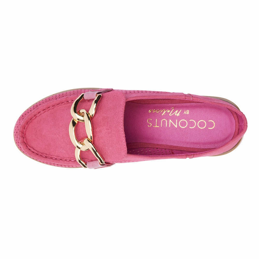 Minnie Perforated Platform Mule Loafers Smart Casual Footwear