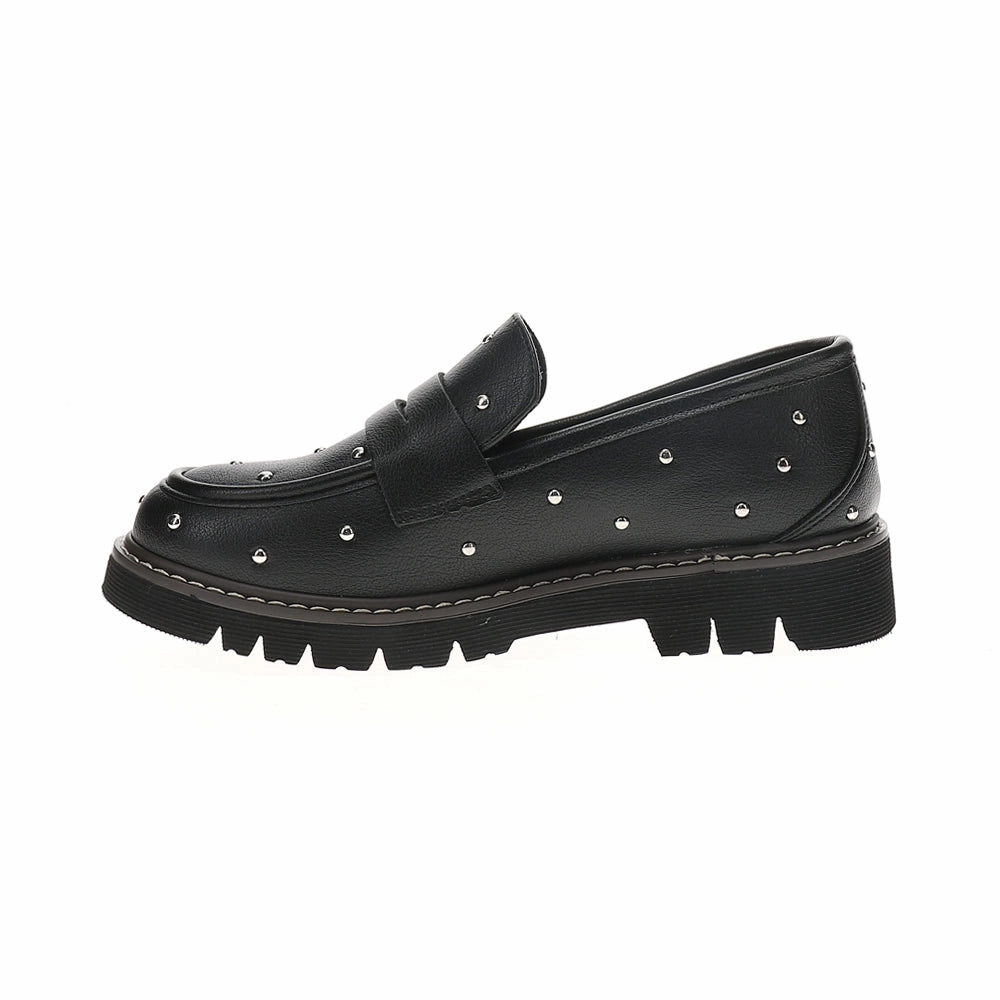 Lightweight Sustainable Shoes Stud Muffin Studded Lug Sole Loafers