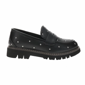 Weather Ready Statement Footwear Stud Muffin Studded Lug Sole Loafers