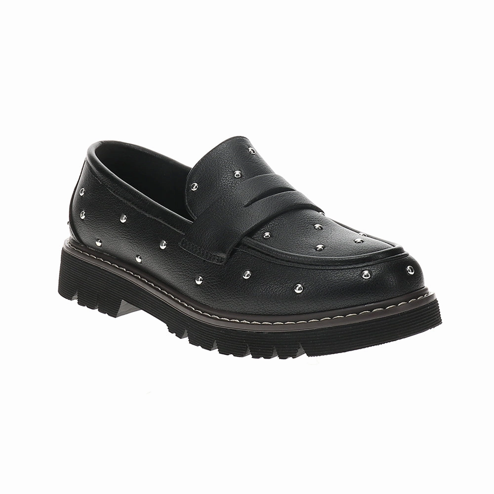Stud Muffin Studded Lug Sole Loafers Pro Comfort