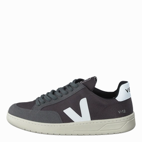 Lightweight Rugged Sole V-12 Grafite White