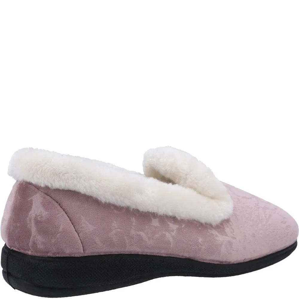 Fleet & Foster Adelaide Memory Foam Slipper Minimalist Flat Feet Shoes