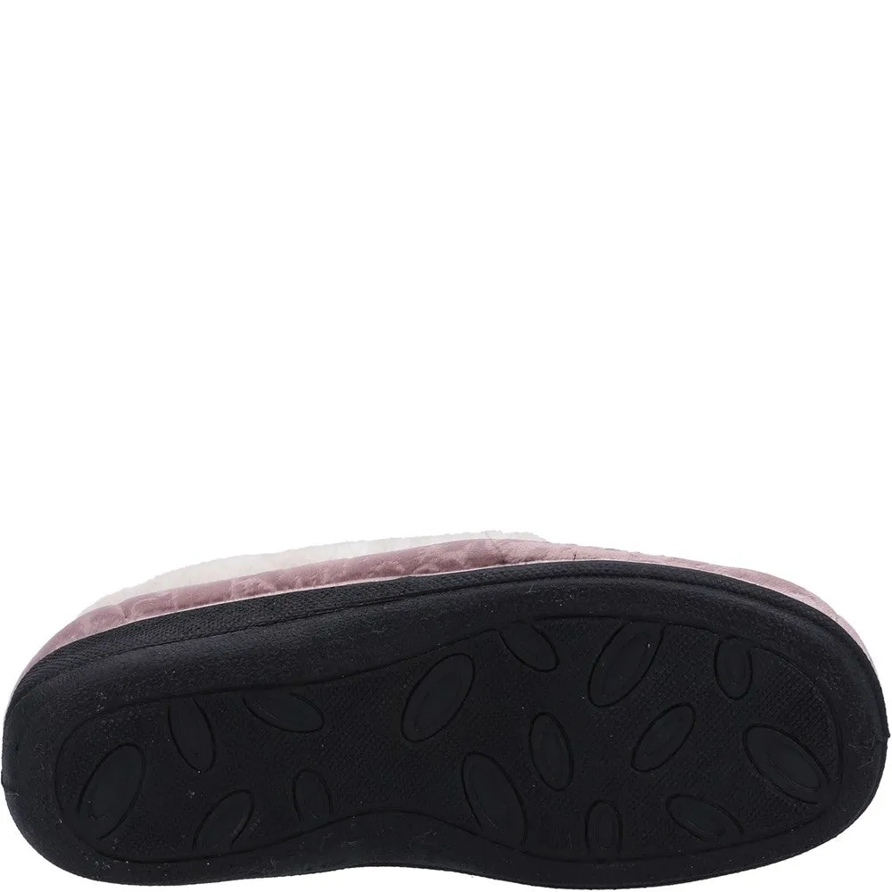 Grippy Soles Fleet & Foster Adelaide Memory Foam Slipper