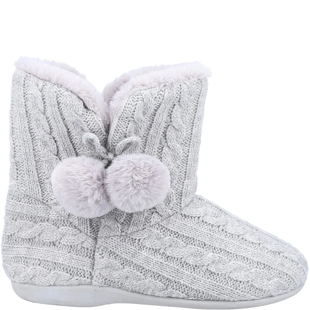 Unisex Fleet & Foster Apple Knitted Bootie Slipper