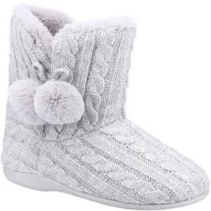 Recycled Materials Urban Fleet & Foster Apple Knitted Bootie Slipper