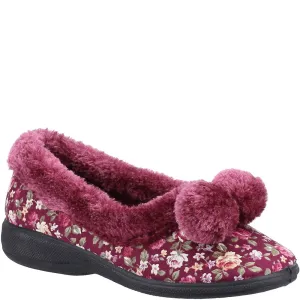 Cushioned Insoles Memory Foam Fleet & Foster Goldfinch Ladies Slipper