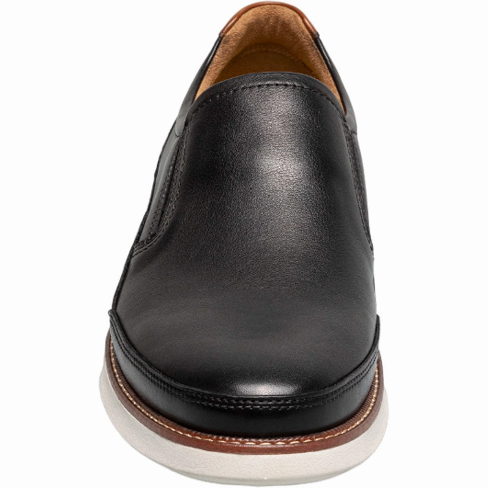 All Day Support Comfortable Footwear Florsheim Launch Black Multi Moc Toe Slip On Men'S Shoes