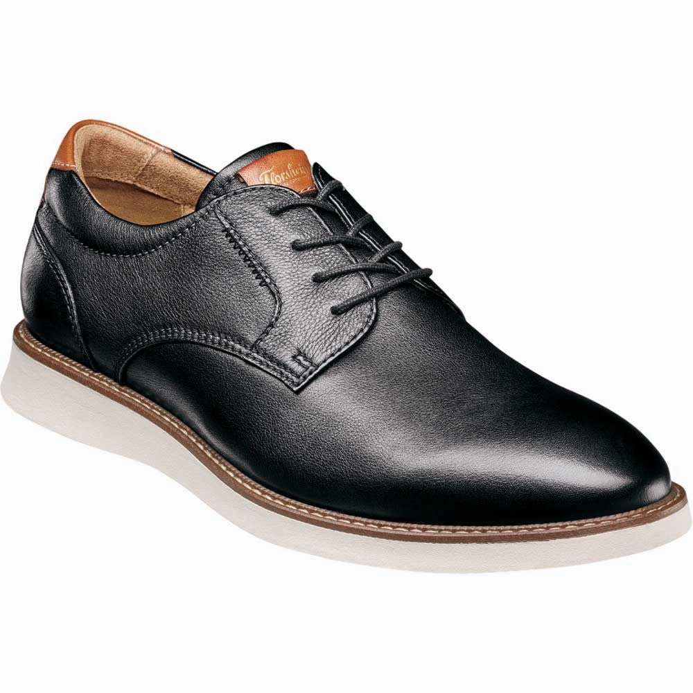 Classic Footwear All Day Support Florsheim Launch Black Multi Plain Toe Oxford Men'S Shoes