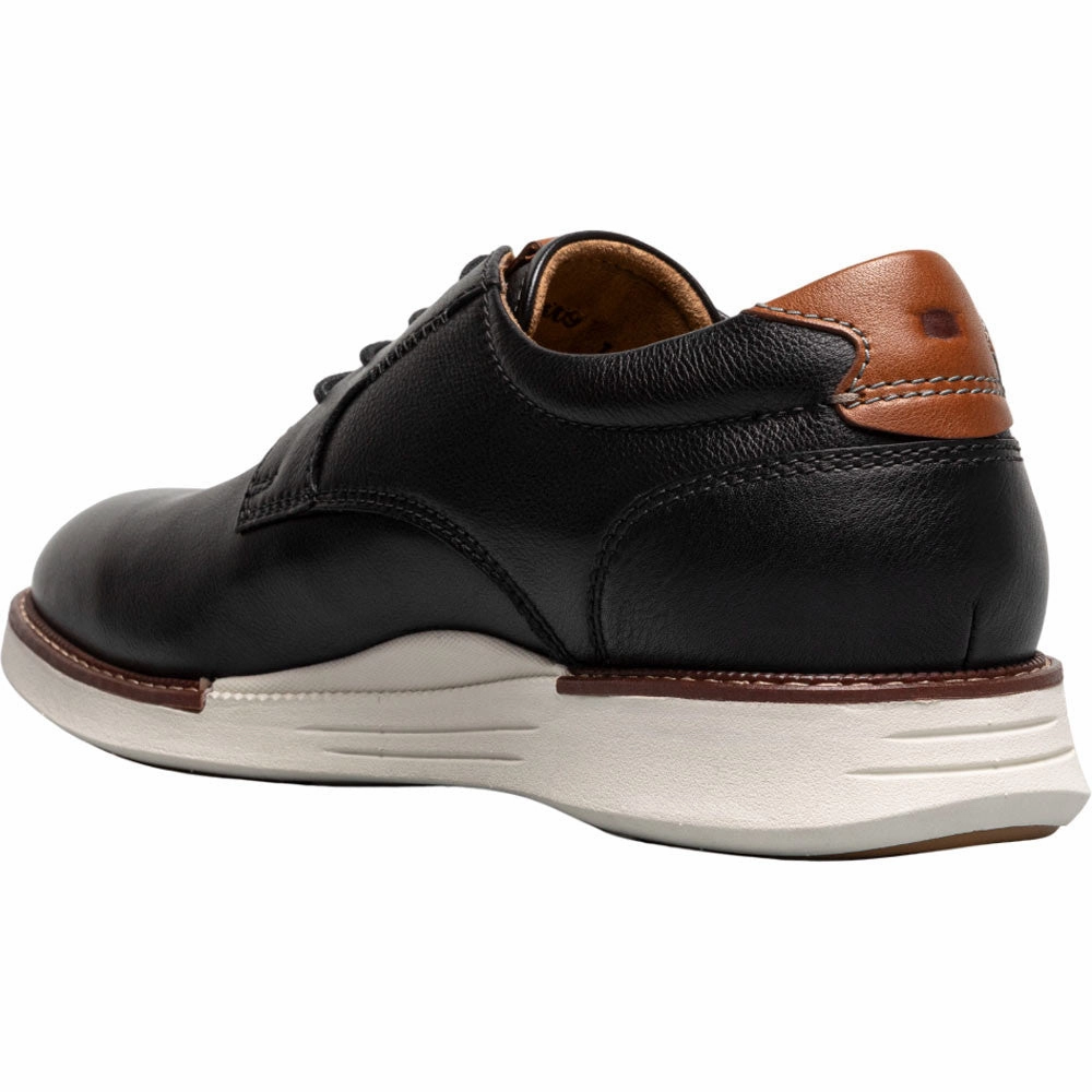 Florsheim Launch Black Multi Plain Toe Oxford Men'S Shoes All Day Support Modern Classic
