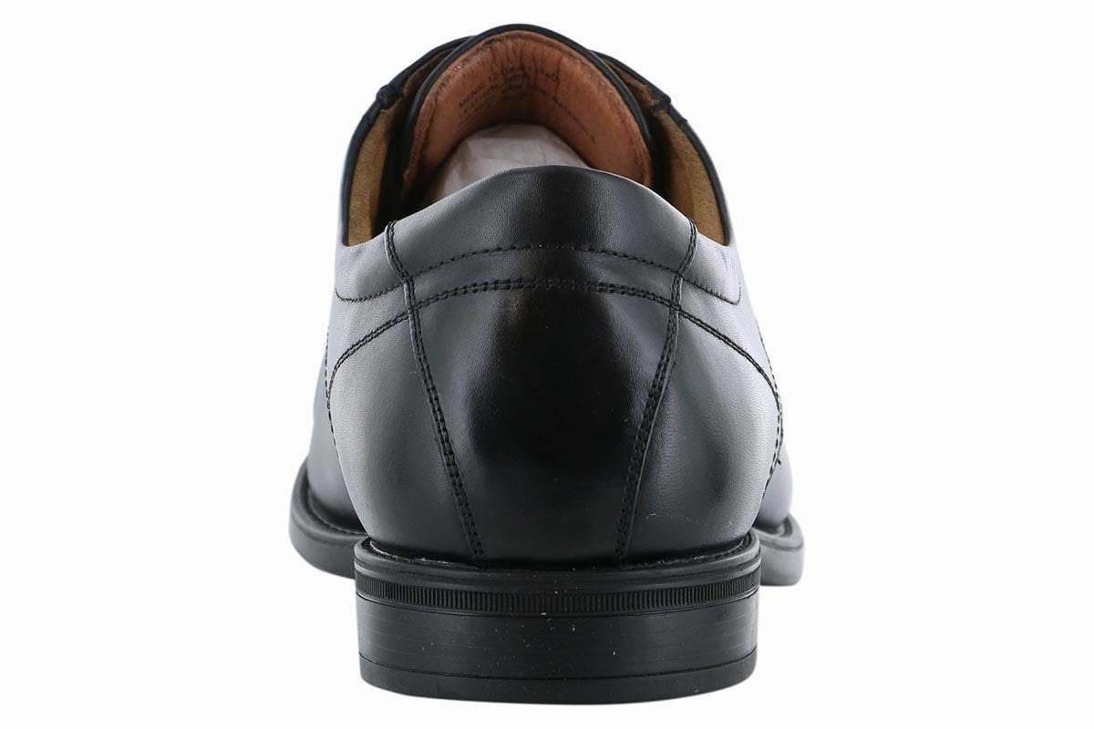Essential Footwear Easy On Off Florsheim Midtown Cap Toe Oxford Black