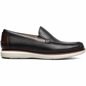 Modern Footwear Florsheim Tropics Black Multi Moc Toe Venetian Slip On Shoes